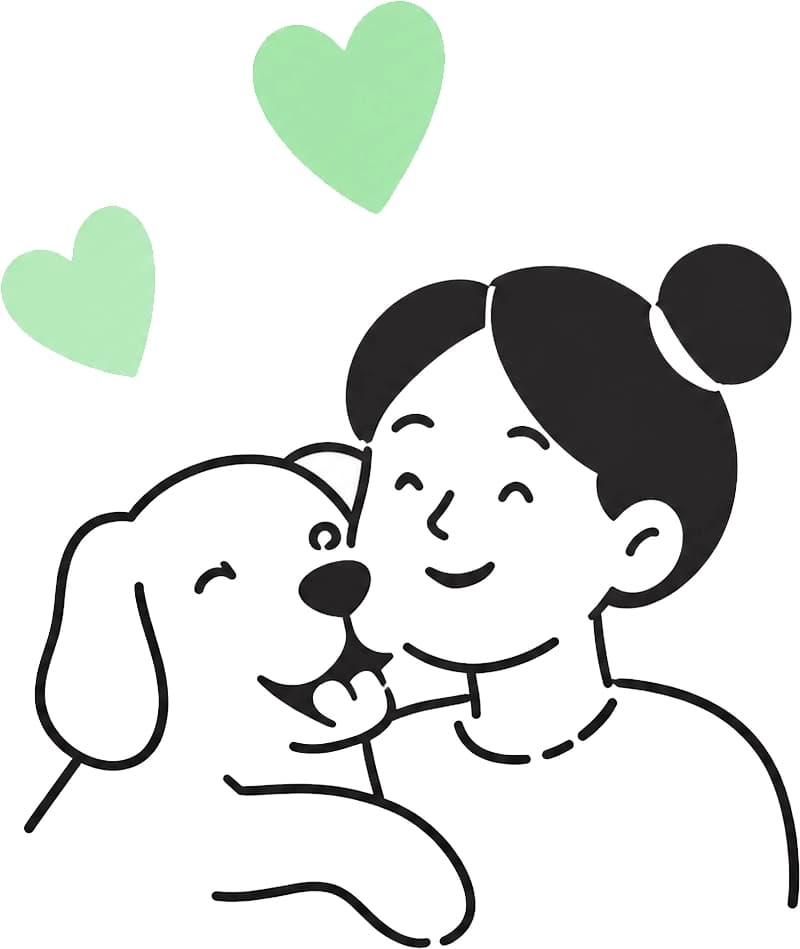 Peludo feliz